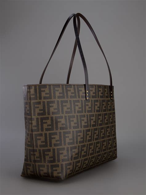 vintage fendi monogram top|Fendi monogram shopper tote.